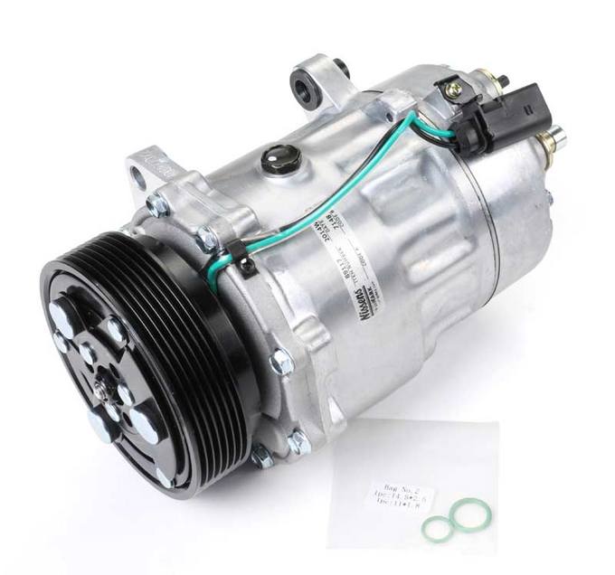 VW A/C Compressor (New) 1J0820803E - Nissens 89117